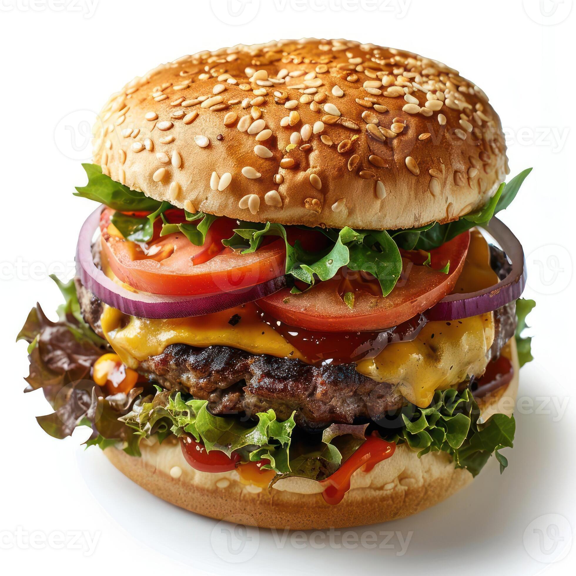 Close-up of delicious burger